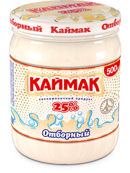 Каймак стекло 500г *8